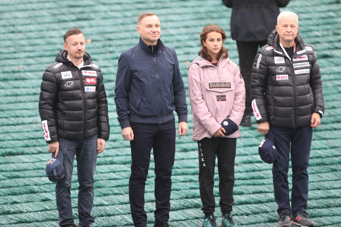 Andrzej Duda, Adam Małysz
