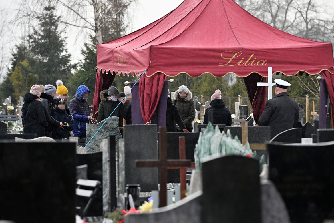 Zakatowany aniołek odszedł do nieba
