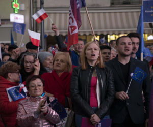 Opole zostaje w Unii. Protest na pl. Wolności [niedziela 10.10.2021]