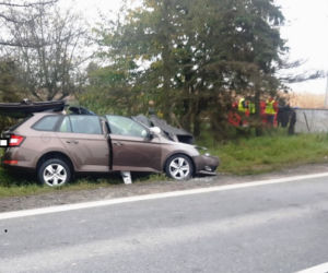 Cysterna zmiotła Skodę Fabię