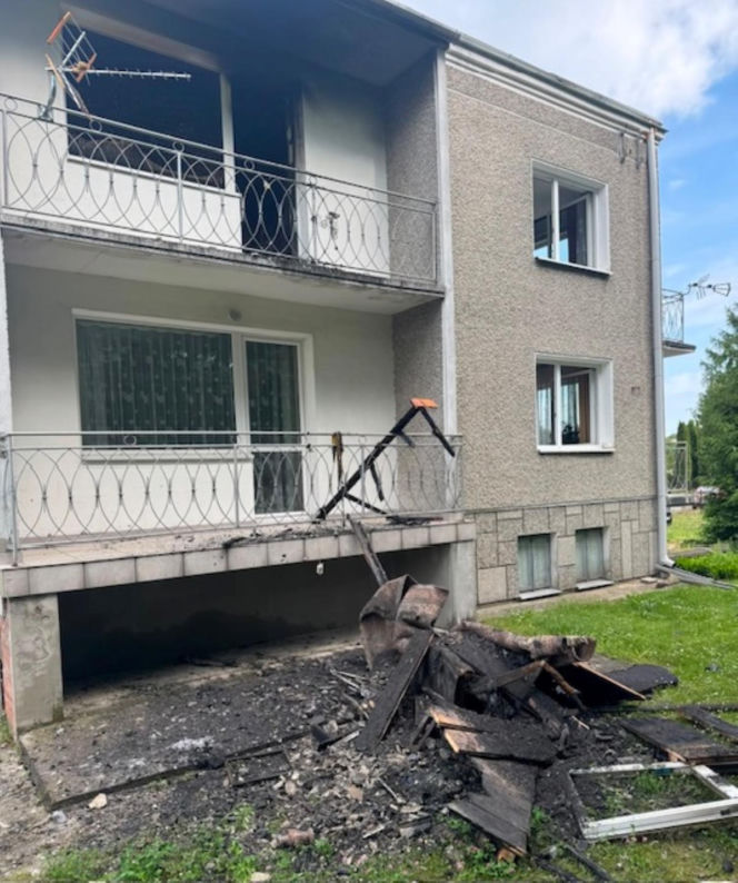 Tragiczny pożar w gminie Kraśnik