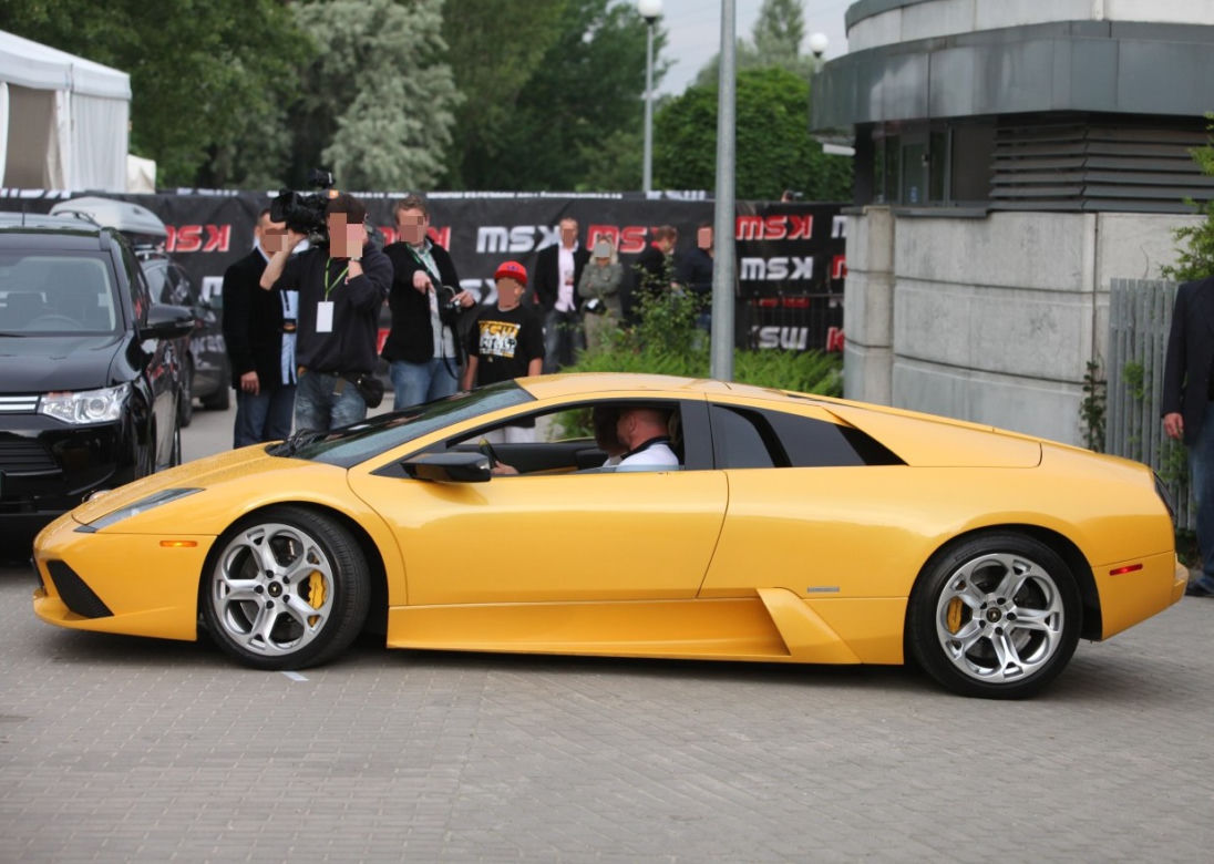 Mariusz Pudzianowski - Lamborghini Murcielago 