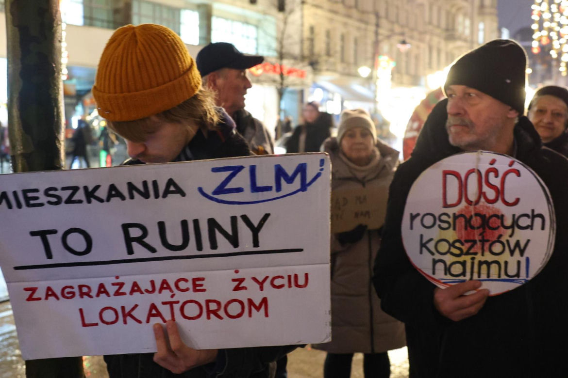 Czynsze w Łodzi droższe niż w Warszawie? Lokatorzy mieszkań komunalnych protestują