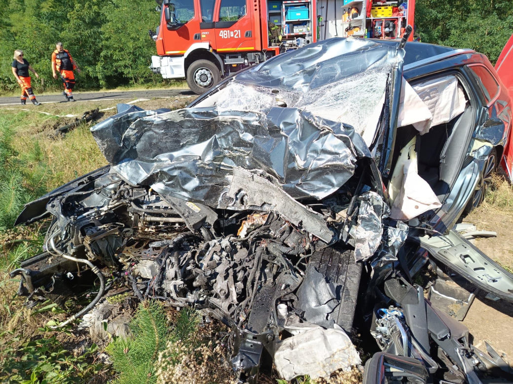Nie żyje 47-latek z Leszna. Tragiczny wypadek niedaleko Karśnic 
