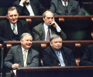 Lech i Jarosław Kaczyńscy