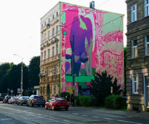 Nowy mural przy al. Powstańców Wielkopolskich