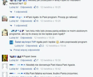 Widzowie krytykują Annę Popek