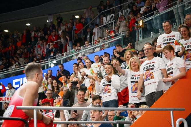 Halowe Mistrzostwa Świata w Lekkoatletyce Kujawy Pomorze 26 w Toruniu: Zdjęcia kibiców i zawodników z soboty, 2. dnia imprezy