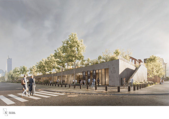 Wizualizacja nowego Muzeum Powstania Warszawskiego