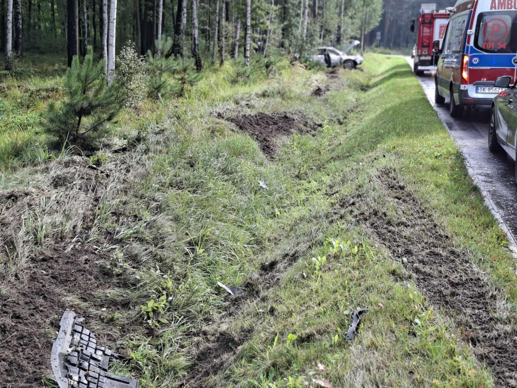 Wypadek na Batalionow Chłopskich w Starachowicach