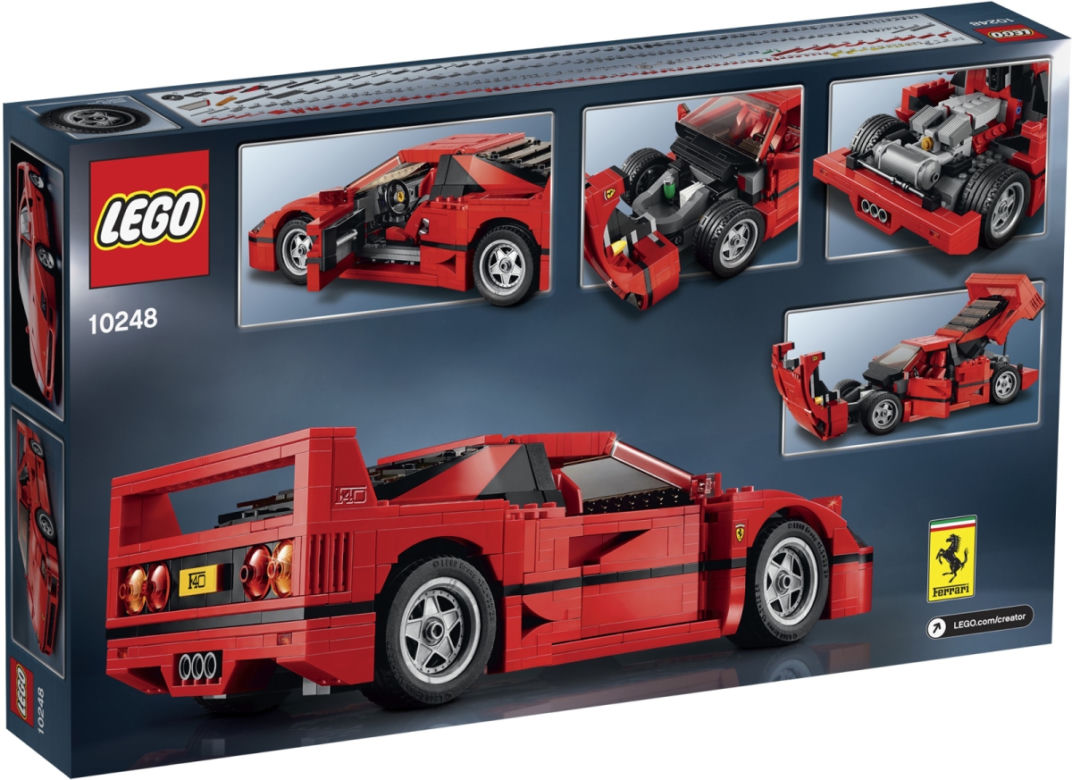 Ferrari F40, klocki Lego