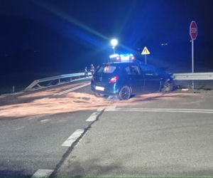 Wypadek koło Pabianic