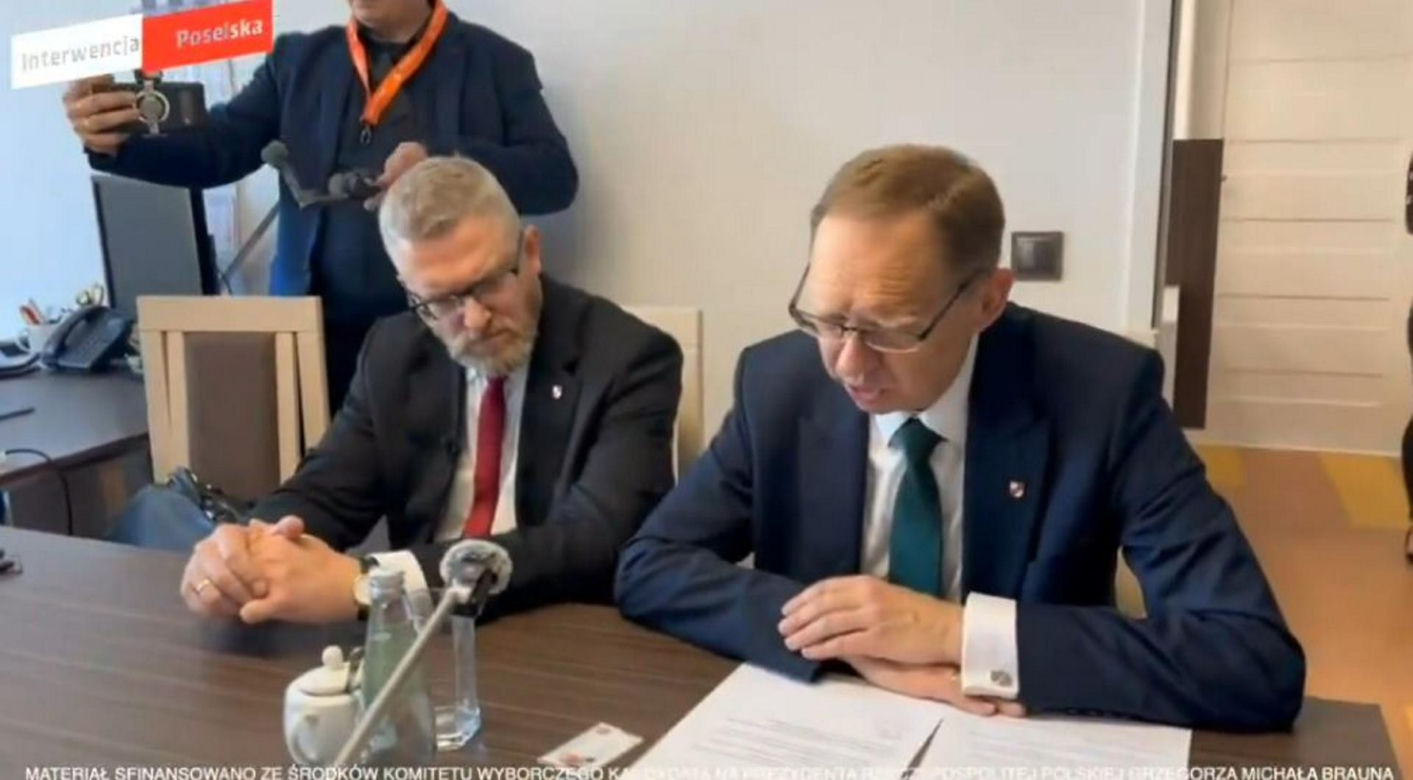 Braun w szpitalu w Oleśnicy