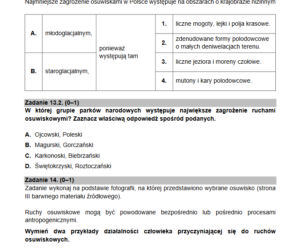 Matura geografia rozszerzona 2021 - arkusz CKE