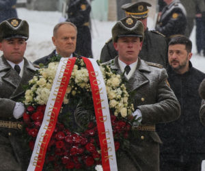 Premier Donald Tusk rozpoczął wizytę w Kijowie. Spotkał się z prezydentem Wołodymyrem Zełenskim