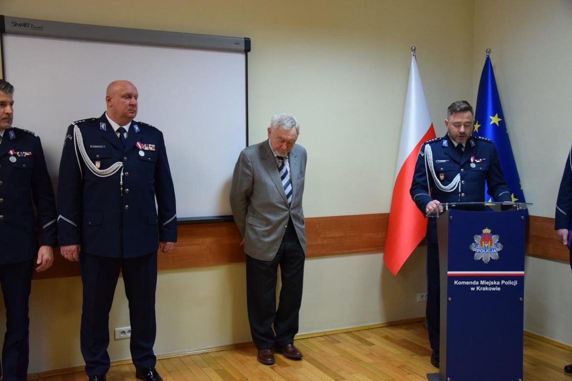 Policjanci z Krakowa mają nowego szefa. Poprzedni dostał awans