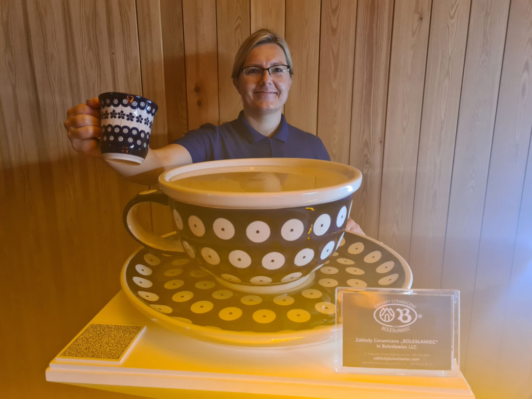 Dubaj zakochal się w ceramice z Bolesławca