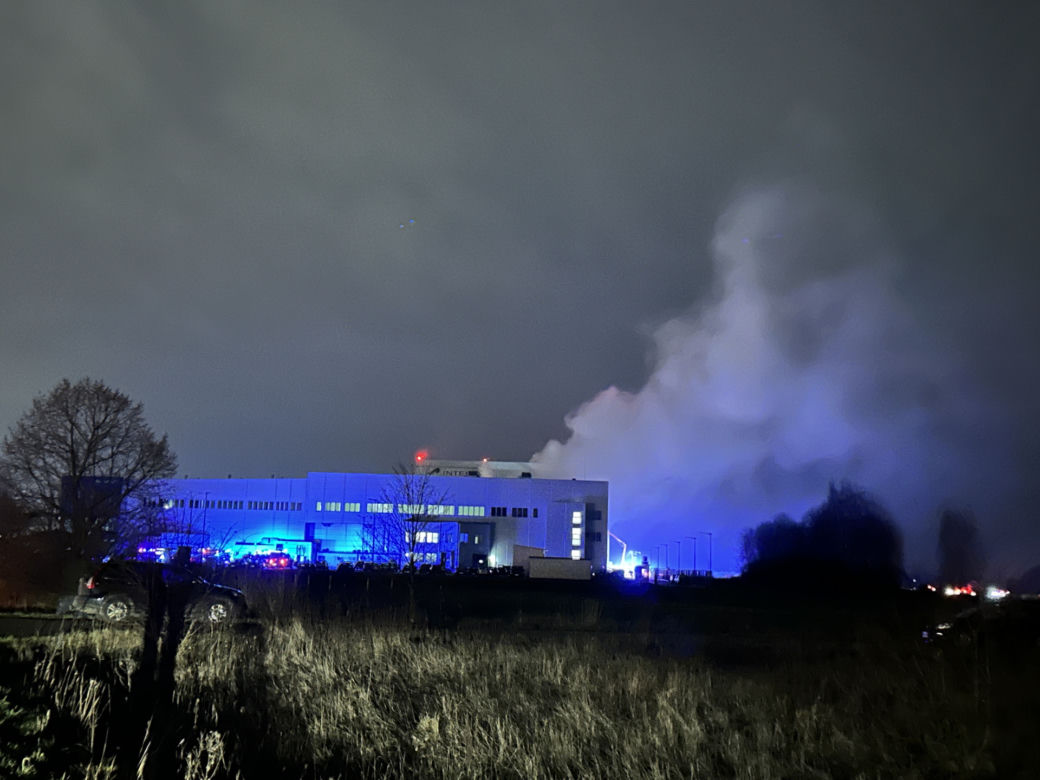 Gigantyczny pożar piekarni w Małopolu  Zdjecia od Rytla powinny być