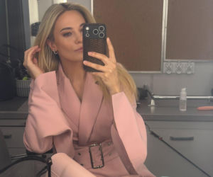 Na dobre i na złe po wakacjach nowy sezon. Dorota Dobra (Joanna Kuberska) na planie