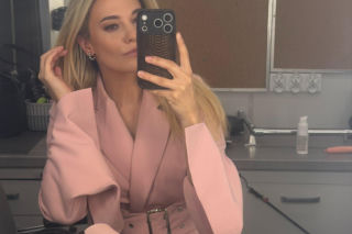 Na dobre i na złe po wakacjach nowy sezon. Dorota Dobra (Joanna Kuberska) na planie