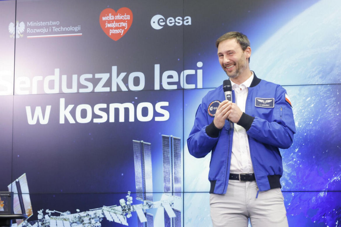 Sławosz Uznański i Aleksandra K. Wiśniewska 
