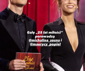 Gala 25 lat miłości - jubileusz M jak miłość 25.12.2025 w TVP2 - Maurycy Popiel, Michalina Sosna