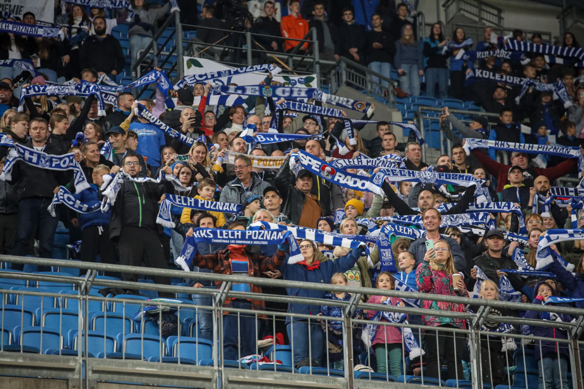 Lech Poznań - Puszcza Niepołomice. Tak bawili się kibice
