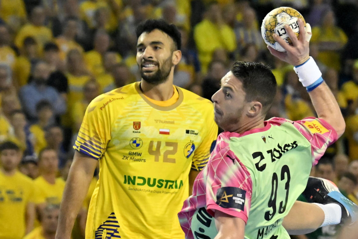 Industria Kielce - Fuechse Berlin. 1/8 finału Ligi Mistrzów