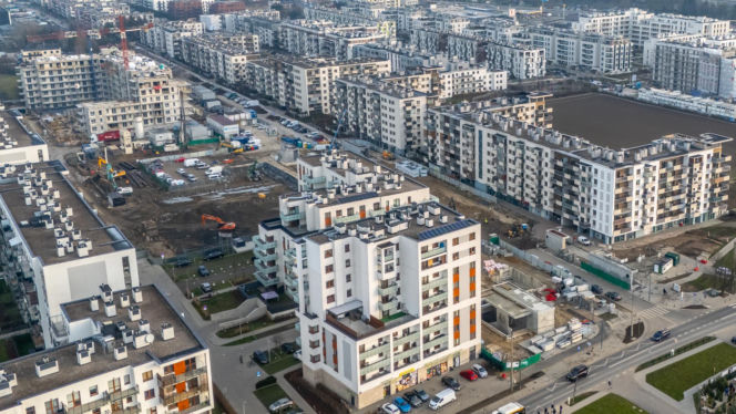 Budowa metra linii M2 na Chrzanowie w Warszawie