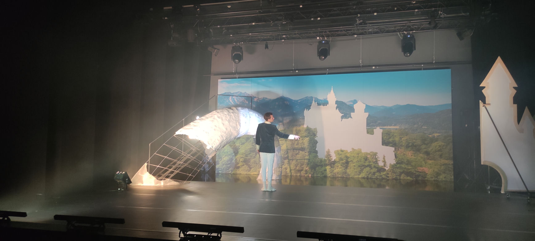 Fragmenty premierowego spektaklu "Ludwig"