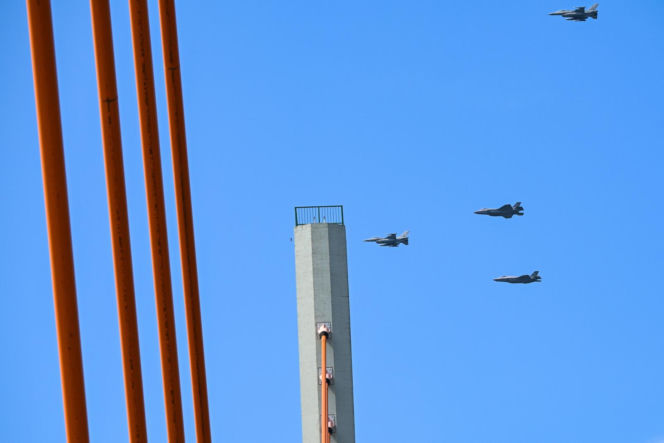 Nad Polską przeleciały ultranowoczesne myśliwce F-35!