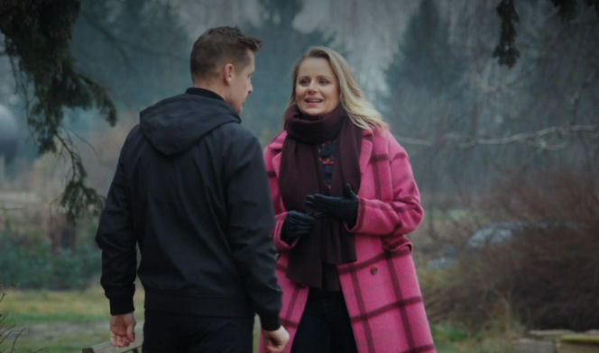 M jak miłość odc. 1927. Paweł (Rafał Mroczek), Judyta (Paulina Chruściel)