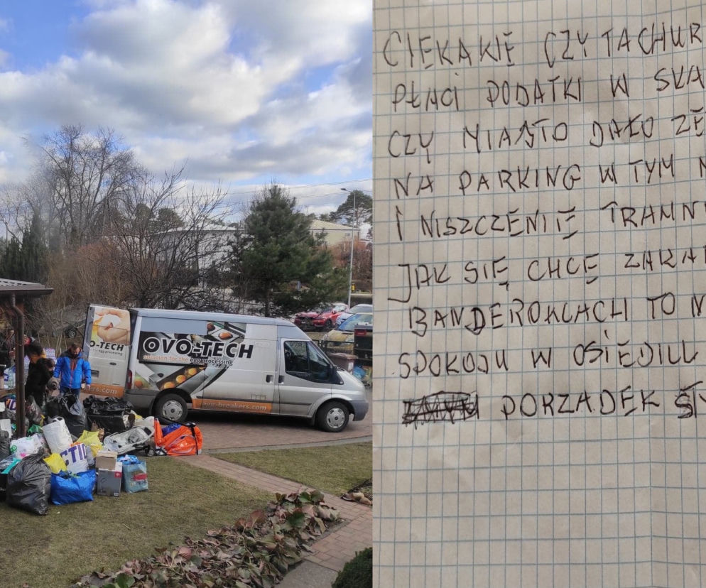 Starachowice: Jedni pomagają uchodźcom, inni ... piszą donosy