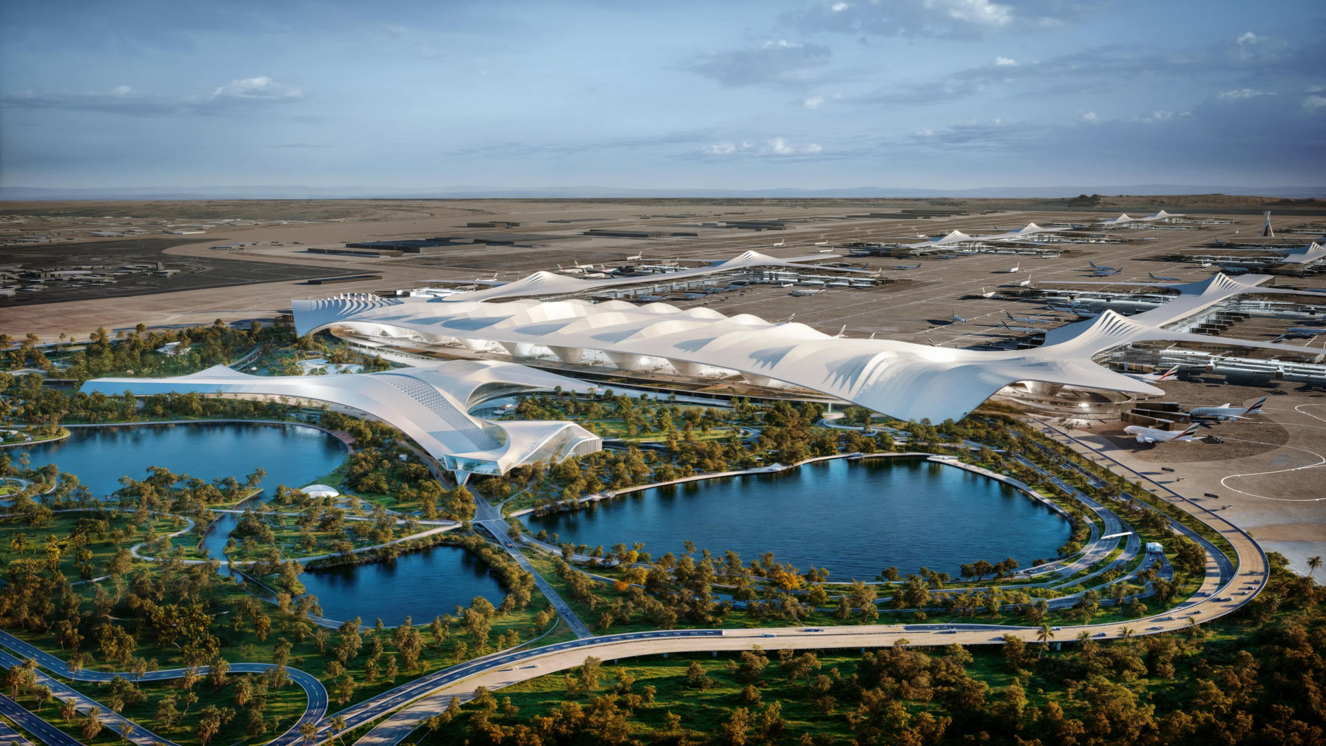 Nowe lotnisko Al Maktoum International w Dubaju
