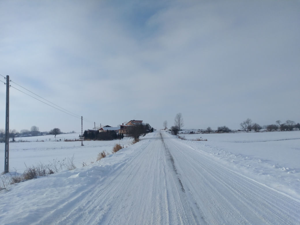 Zima na podlaskiej wsi. Okolice wsi Mikicin w powiecie monieckim. Zobaczcie zdjęcia naszej Internautki!