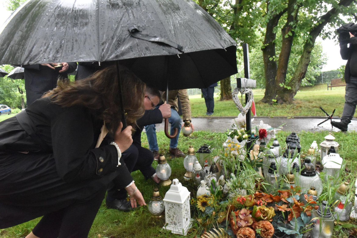 Spotkanie modlitewne w Parku Glazja. To tutaj doszło do ataku na niewinną Klaudię