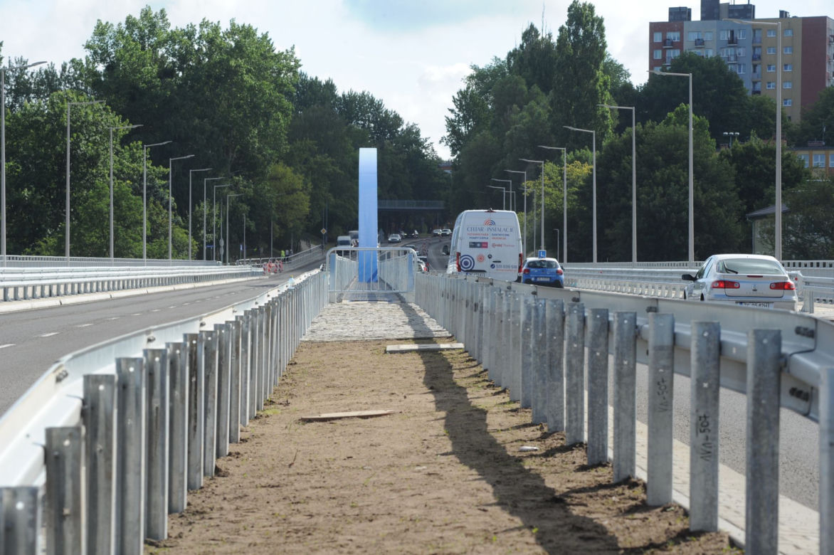 Nowy wiadukt w Koszalinie