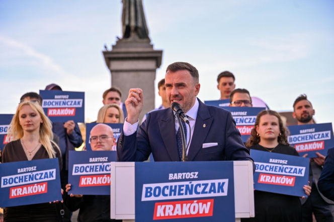 Mentzen i Bosak przedstawili swojego kandydata na prezydenta Krakowa