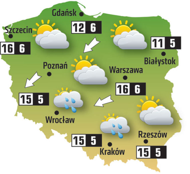 Deszczowa majówka - Czwartek, 4 maja