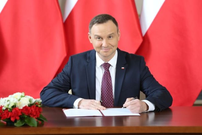 Prezydent Andrzej Duda