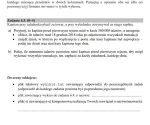 Matura 2020: Informatyka. Poziom ROZSZERZONY. ARKUSZ CKE