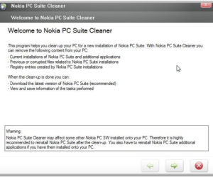 Nokia PC Suite Cleaner 7.1.1