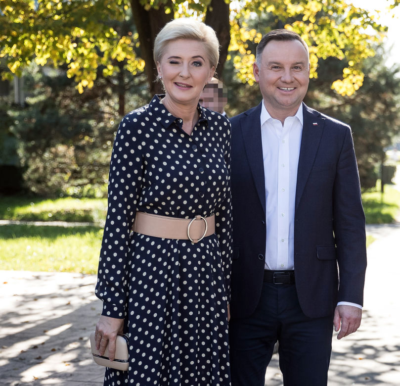 Agata Duda jest bardzo wysoka