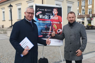 Mecz charytatywny na rzecz prześladowanych na Białorusi. Zagra legenda Jagiellonii