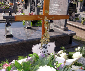 Tak wygląda grób zamordowanej Beaty. Ten widok ściska serce