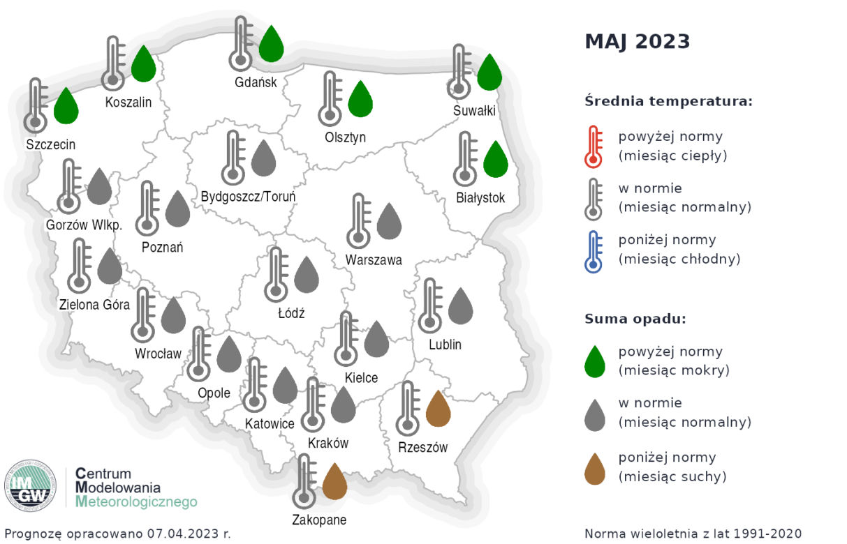 Takie będzie lato 2023. To będą upalne wakacje! IMGW pokazał mapy 