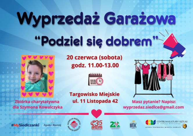 wyprzedaż garażowa w Sedlcach