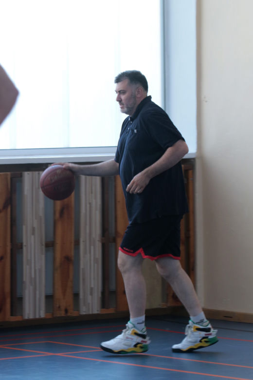 Artur Dziambor walczy na parkiecie