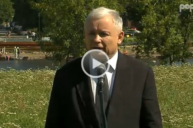 Jarosław Kaczyński w Elblągu, 23.08.2011