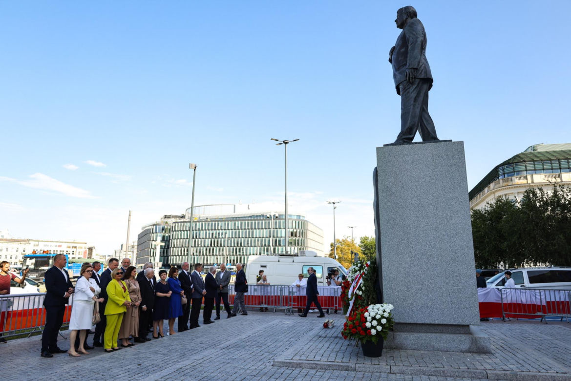 Jarosław Kaczyński na miesięcznicy smoleńskiej